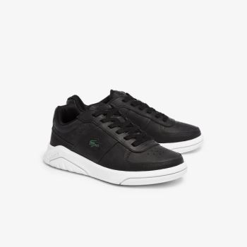 Lacoste Game Advance Leather and Synthetic Sneakers - Tenisky Dámské Černé / Bílé | CZ-ejovyl